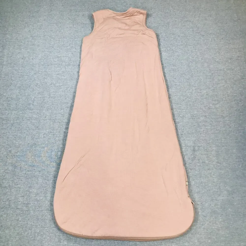 Kyte Baby Wearable Sleep Sack Medium 1.0 Tog Bamboo Full Zip Pink Flaw AX15
